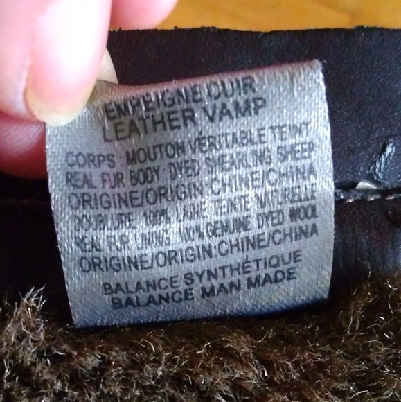 Blondie Mid Calf Womens Brown Leather Boots with real sheep Fur Lining - Picture 8 of 8